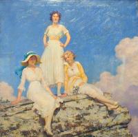 Charles Courtney Curran - Noonday Sunlight